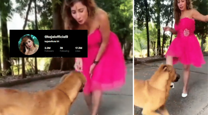 Influencer with over 2 mn followers ‘fakes’ love for dog, abusively kicks the animal after 'petting’ it