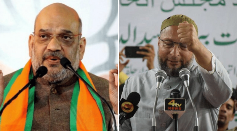 Owaisi attacks Amit Shah over 'teach a lesson' remark of 2002 Gujarat riots