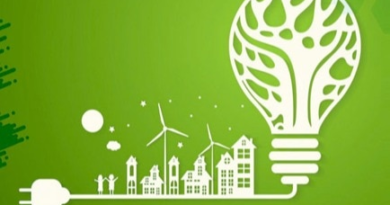 An illustration representing renewable energy resources